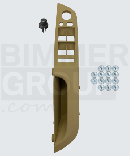 Maçaneta da porta do lado do condutor bege para BMW Série 3 (E90/E91)