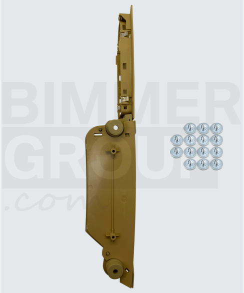 Maçaneta da porta do lado do condutor bege para BMW Série 3 (E90/E91)