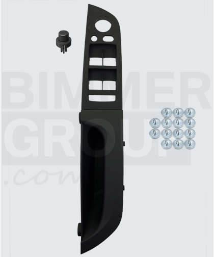 Maçaneta da porta do lado do condutor preta para BMW Série 3 (E90/E91)