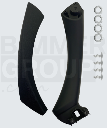 Maçaneta da porta do passageiro preta para BMW Série 3 (E90/E91/E92/E93)