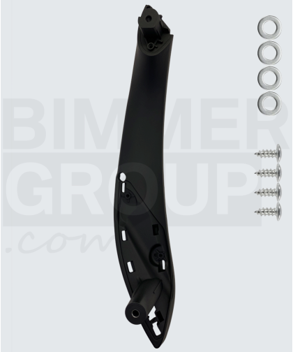 Maçaneta da porta preta do lado do condutor para BMW Série 3, Série 4, M3, M4 (F30/F31/F32/F33/F34/F36 F80/F82/F83)